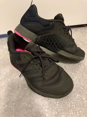 Adidas Dropset Olive black/Pink W8.5/M 7